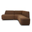 Everyly L-Shaped Dining Banquette (89"&ndash;127")