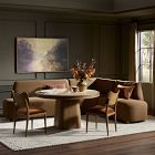 Everyly L-Shaped Dining Banquette (89"&ndash;127")