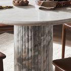 Claudelle Marble Bistro Dining Table (42")