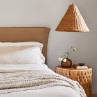 Dempsey Rattan Tall Pendant (18.5")