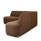 Everyly L-Shaped Dining Banquette (89"&ndash;127")