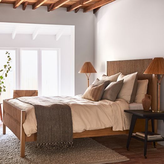 Xanthe Woven Bed by West Elm