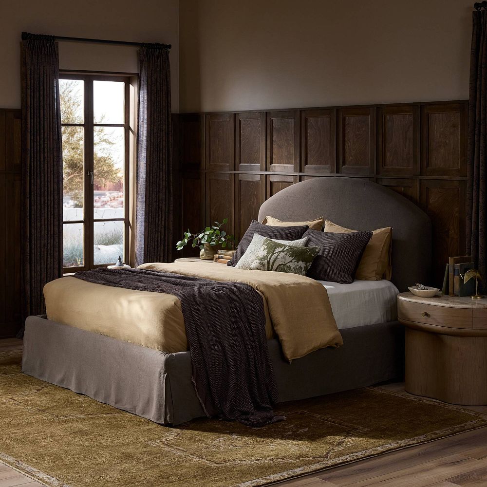 Arwen Slipcover Bed by West Elm