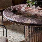 Claudelle Marble Bistro Dining Table (42")