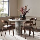 Claudelle Marble Bistro Dining Table (42")