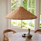 Dempsey Rattan Pendant (32.25")