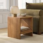 Miles Open Storage Side Table (18")