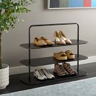 Sitges 3-Tier Metal Shoe Rack
