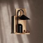 Stagger Wall Mounted Shelf (12"&ndash;16")