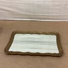 Open Box: Gilded Wave Gold Wall Mirror (28" x 40")