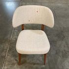 Open Box: Hyde Dining Chair - Deco Weave Sand, Cool Walnut