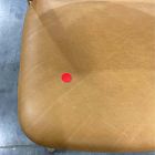 Open Box: Marcus Samuelsson Leather Dining Chair - Ludlow Leather Sesame, Blonde
