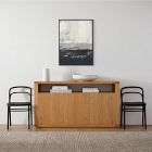 Open Box: Northern Blues Framed Wall Art by Minted for West Elm, Full Bleed Print (30"x40") - Black Wood