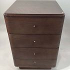 Open Box: Pierce &amp; Ward Burl Wood Nightstand (18") - Claro