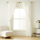 Oversized Curtain Rod Tiebacks (Set of 2)