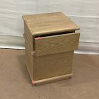 Open Box: Aggie Cerused Mini Nightstand (16") - Warm Cerused