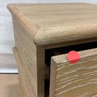 Open Box: Aggie Cerused Mini Nightstand (16") - Warm Cerused