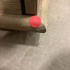 Open Box: Aggie Cerused Mini Nightstand (16") - Warm Cerused