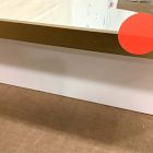 Open Box: Arched Metal Framed Medicine Cabinet (16.5"W x 31"H) - Antique Brass