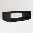 Open Box: Calla Solid Wood Coffee Table (48") - Black