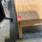 Open Box: Siobhan Oak Extendable Dining Table (78"-98", seats 6-8) - Blonde