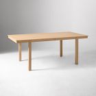Open Box: Siobhan Oak Extendable Dining Table (78"-98", seats 6-8) - Blonde