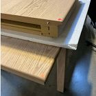 Open Box: Siobhan Oak Extendable Dining Table (78"-98", seats 6-8) - Blonde