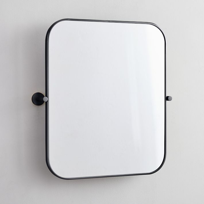 鏡 journalstandardFurniture OLD ELMMIRROR metal-frame-pivot-wall-mirror-