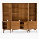 Mid-Century Media 6-Piece Set (81") - Acorn 