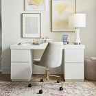 Parsons 2 File Cabinets &amp; Desk Set (62")