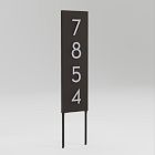 Post &amp; Porch Vertical Home Yard Sign with Magnetic Numbers