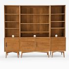 Mid-Century Media 6-Piece Set (81") - Acorn 