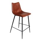 Modern Channeled Back Bar &amp; Counter Stools (Set of 2)