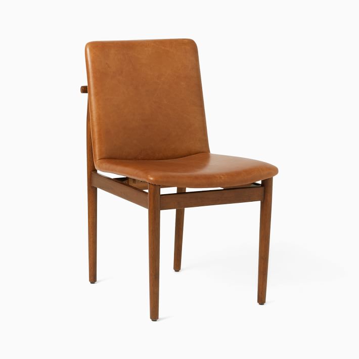 Framework Leather Dining Chair Set of 2 | West Elm