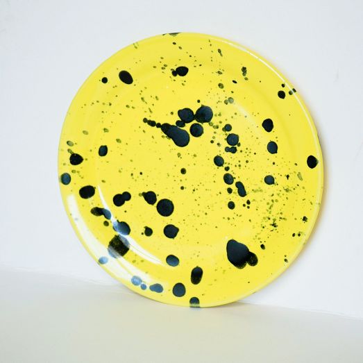 Keraclay Yellow Plate by West Elm