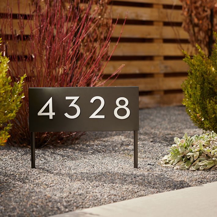 Post & Porch Hi Neighbor Yard Sign | West Elm