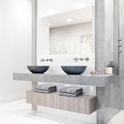 VIGO Ravenna Round Stone Vessel Sink