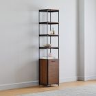 Foundry Bookcase (18") - Dark Walnut