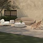 Yureni Outdoor Round Coffee Table (48")