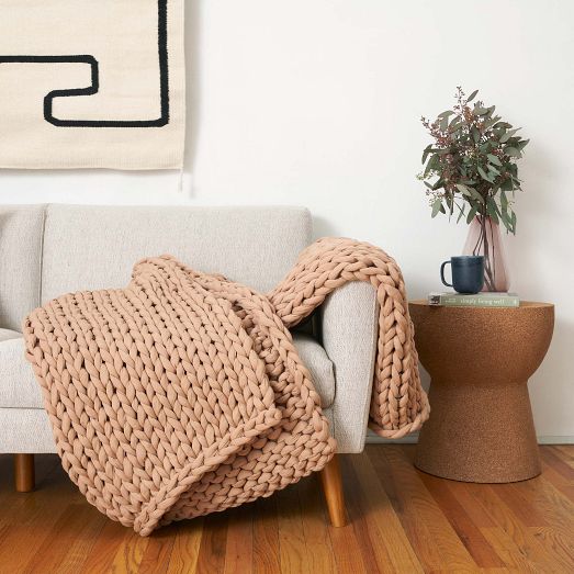 Bearaby TENCEL™ Napper Weighted Blanket | West Elm