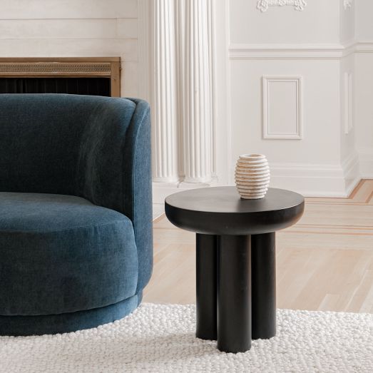 Contemporary Concrete Side Table (20") by West Elm