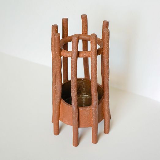 Keraclay Coil Vase by West Elm