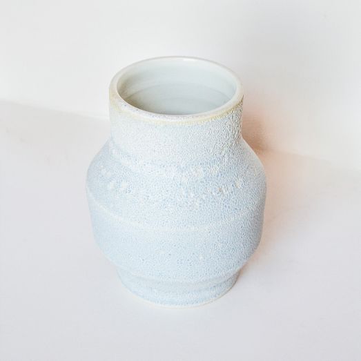 Keraclay Crater Vase by West Elm