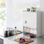 Open Box: Yamazaki Concealable Seasoning Rack - White