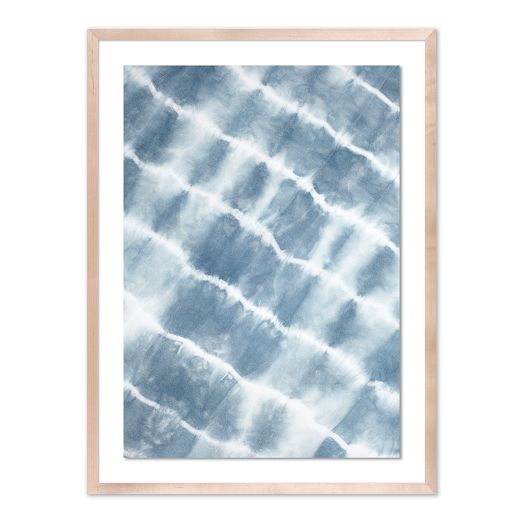 Angled Tie-Dye Framed Wall Art by Getty Images by West Elm
