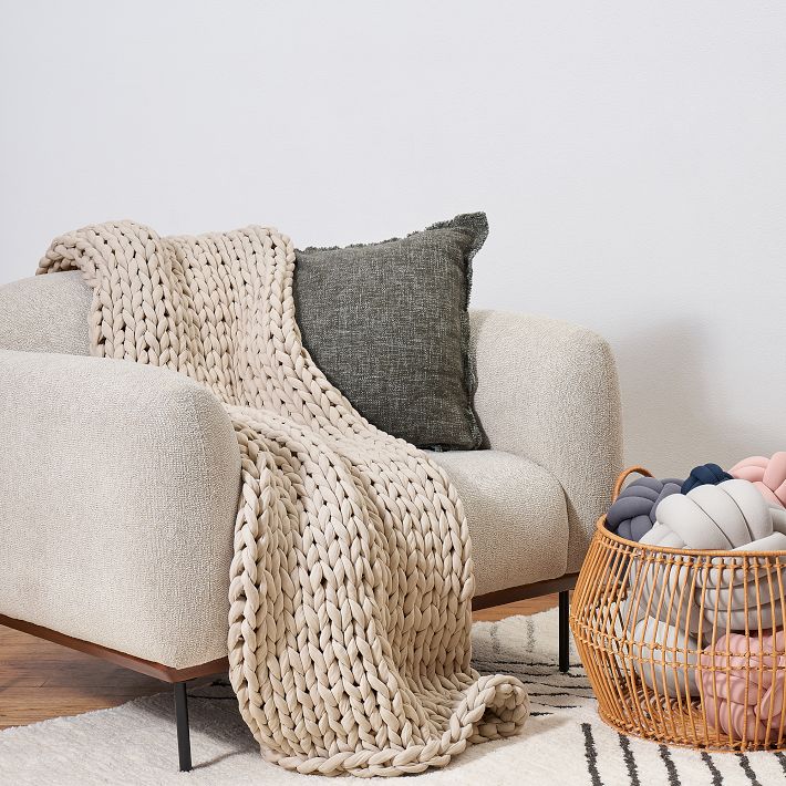 Bearaby Cotton Napper Weighted Blanket | West Elm