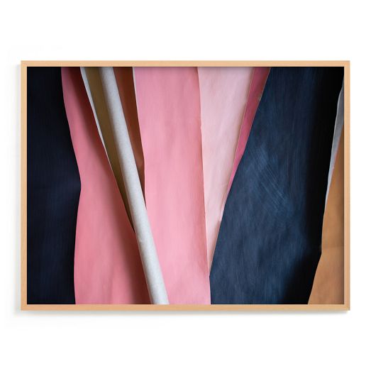 Future Stripes Framed Wall Art by Minted for West Elm by West Elm