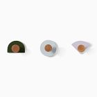 Geometric Wall Hooks (Set of 3)