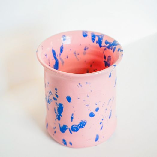 Keraclay Speckled Vase by West Elm