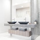 VIGO Duomo Rectangular Vessel Sink